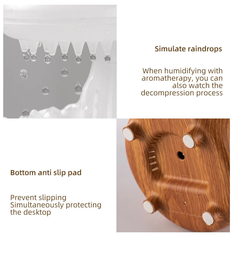 Rain Cloud Humidifier & Essential Oil Diffuser