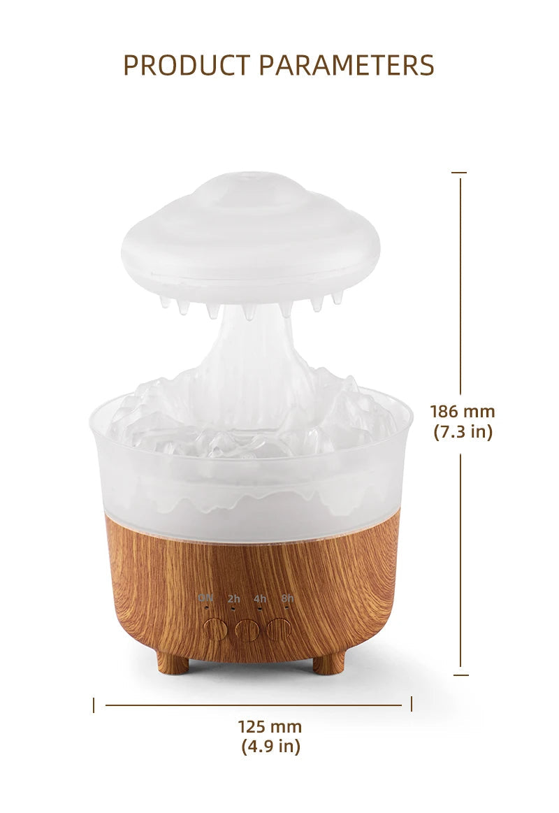 Rain Cloud Humidifier & Essential Oil Diffuser