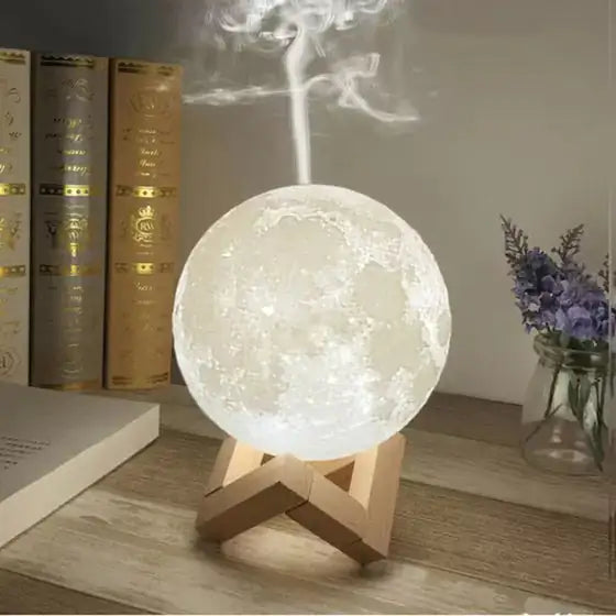 3D LED Luminaire Moon Lamp Humidifier Diffuser 15cm