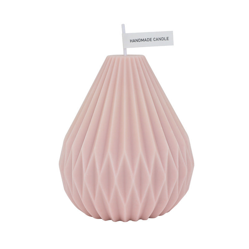 Nordic Style Geometric Candle