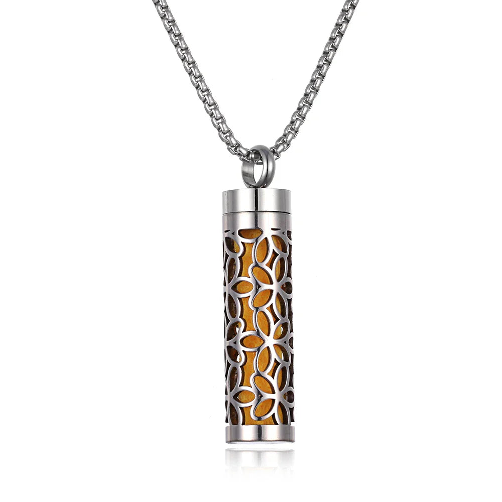 Aromatherapy Diffuser Necklace Lockets Pendant Trendy Jewelry