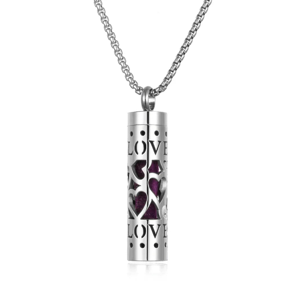 Aromatherapy Diffuser Necklace Lockets Pendant Trendy Jewelry