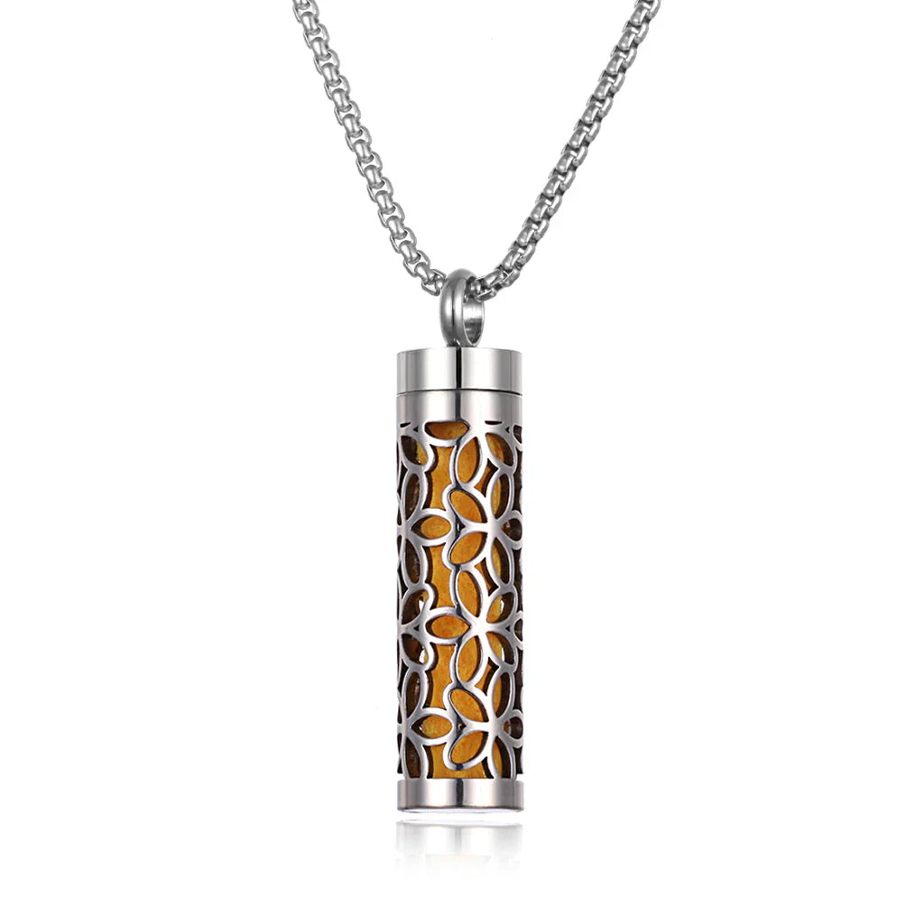 Aromatherapy Diffuser Necklace Lockets Pendant Trendy Jewelry