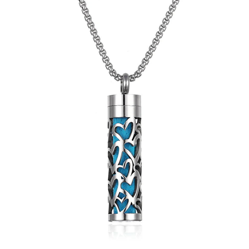 Aromatherapy Diffuser Necklace Lockets Pendant Trendy Jewelry