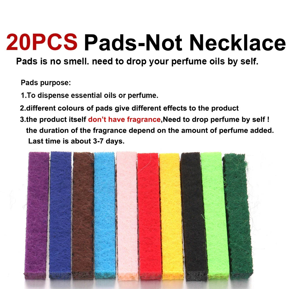Aromatherapy Diffuser Necklace Lockets Pendant Trendy Jewelry