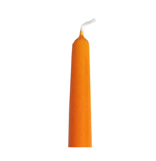 Sunset Orange Taper Candles