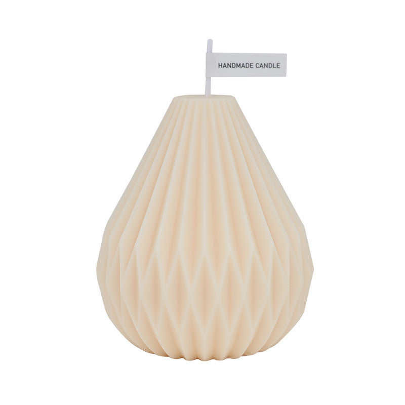 Nordic Style Geometric Candle