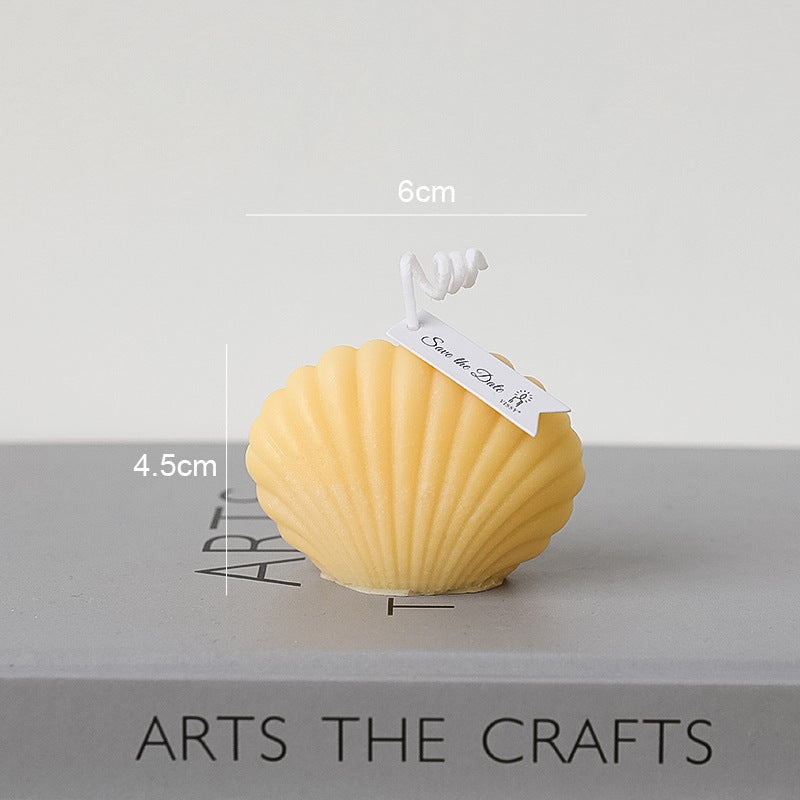 Decorative Seashell Candle