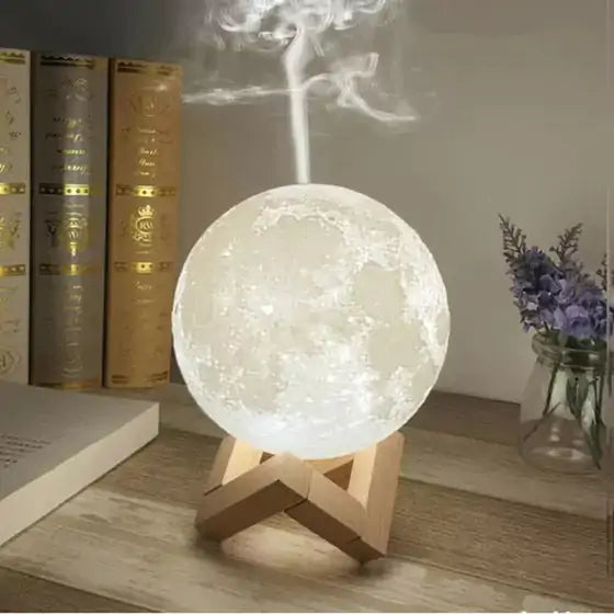 3D LED Luminaire Moon Lamp Humidifier Diffuser 15cm