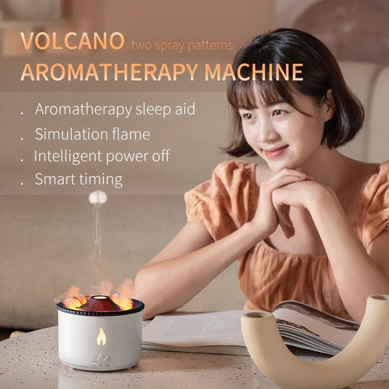 Volcanic Night Light Lamp Fragrance Diffuser