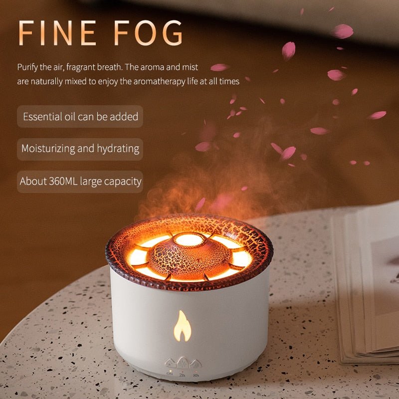 Volcanic Night Light Lamp Fragrance Diffuser