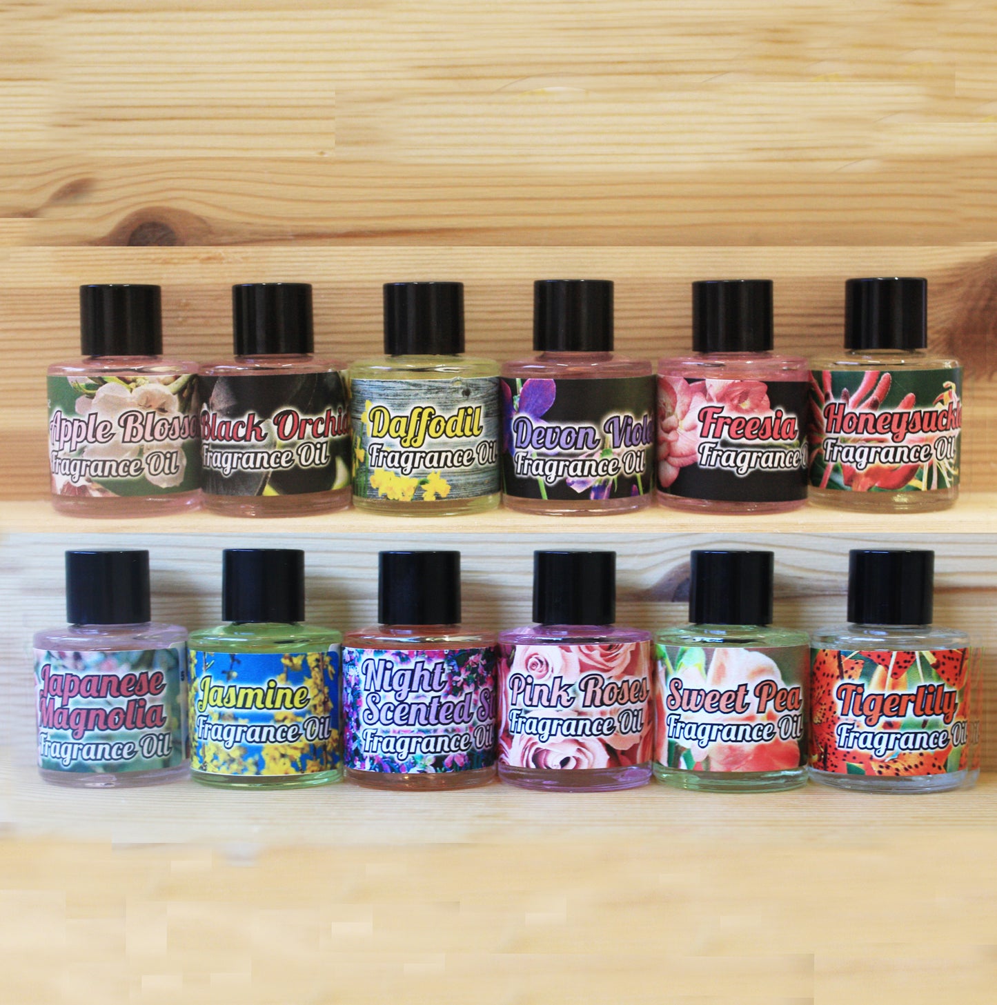 Flower Garden Assortment of Fragrance Oils