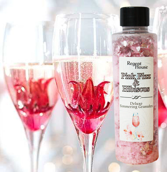 Pink Fizz & Hibiscus Deluxe Simmering Granules
