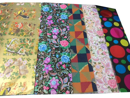 Assorted Wrapping Paper x10 sheets