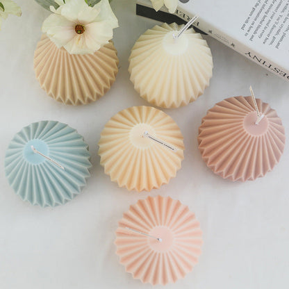 Nordic Style Geometric Candle