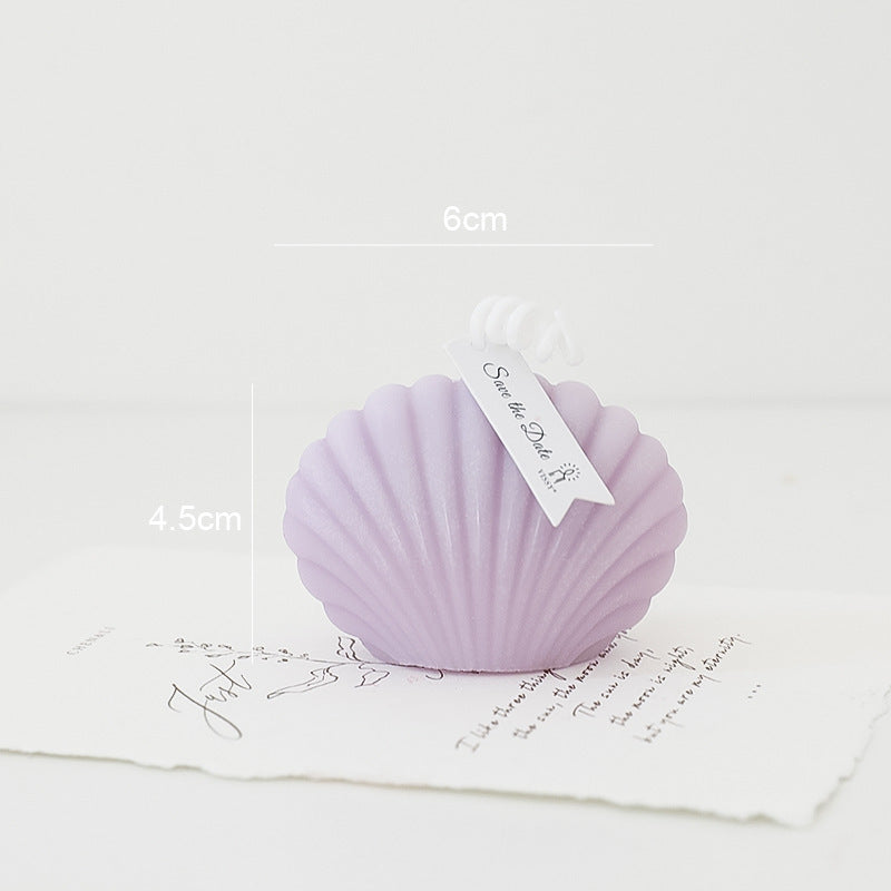 Decorative Seashell Candle