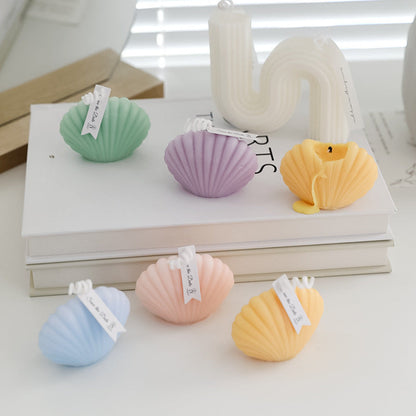 Decorative Seashell Candle