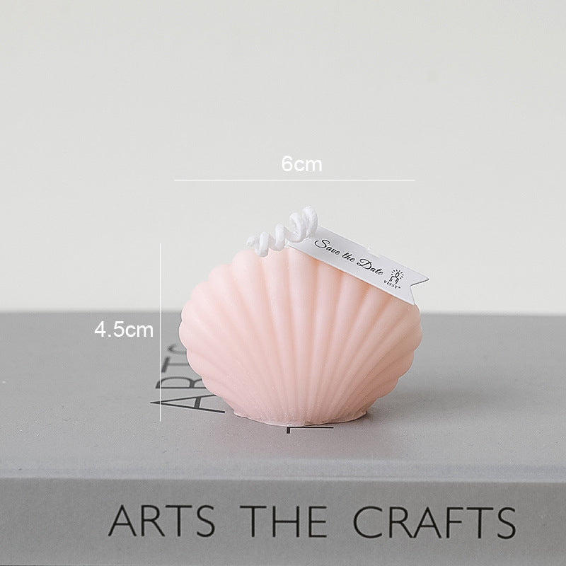 Decorative Seashell Candle