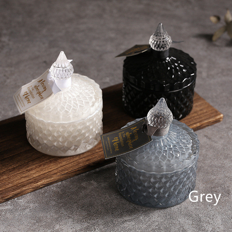 Decorative Glass Jar Aromatherapy Candles