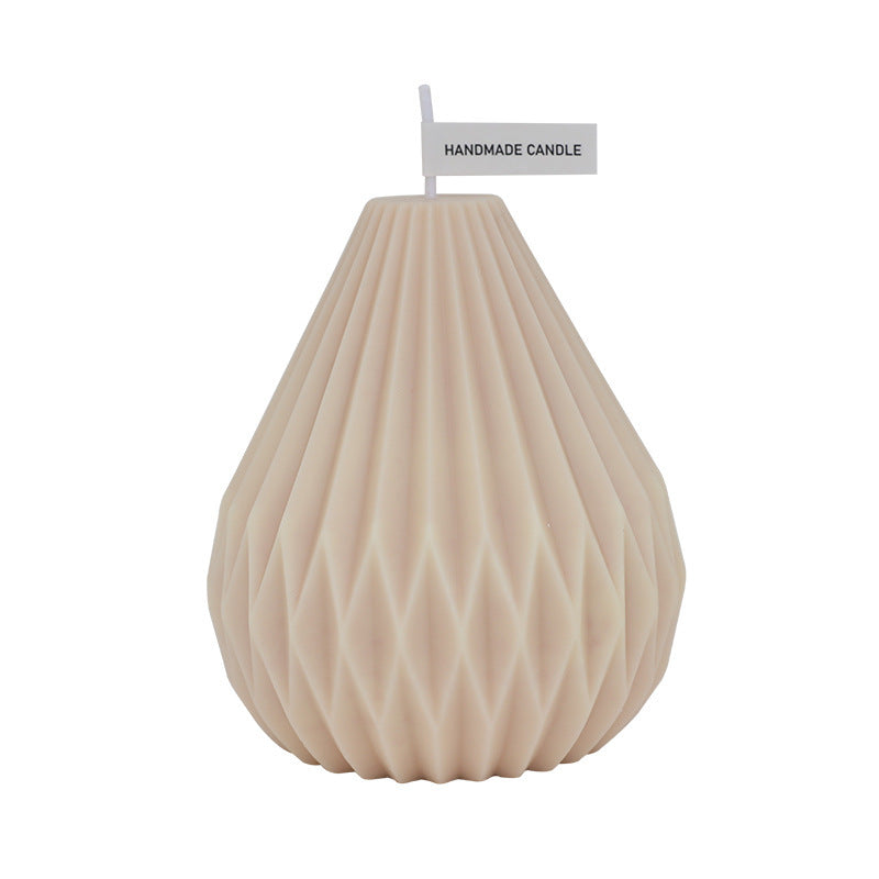 Nordic Style Geometric Candle