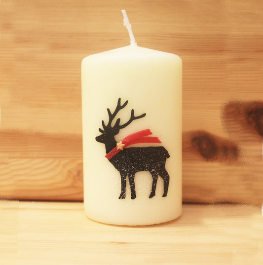 Christmas Reindeer Candles