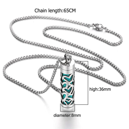 Aromatherapy Diffuser Necklace Lockets Pendant Trendy Jewelry