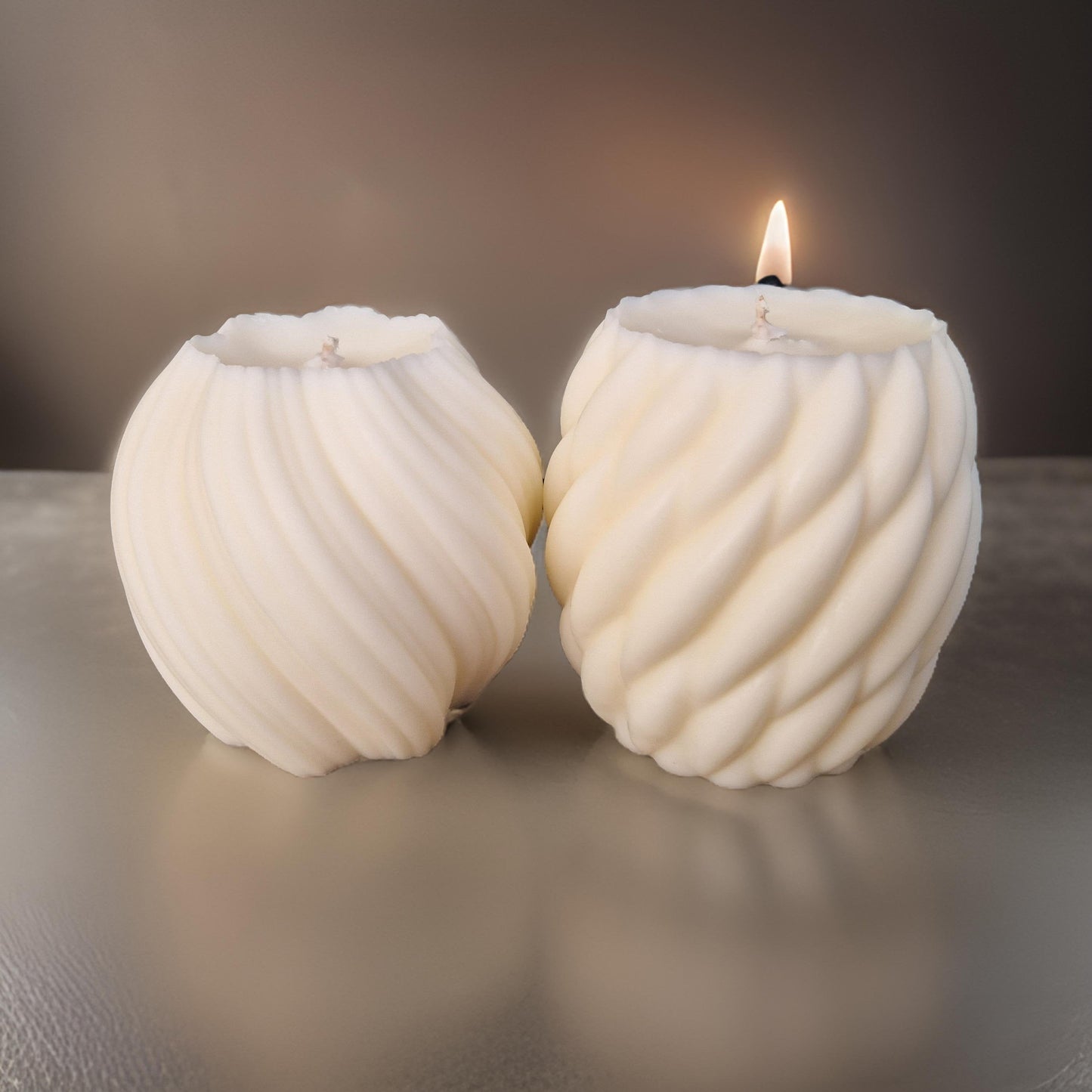 Decorative Swirl Candles