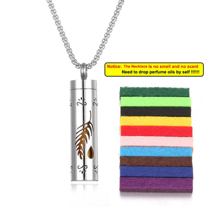 Aromatherapy Diffuser Necklace Lockets Pendant Trendy Jewelry