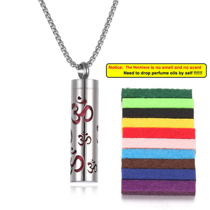 Aromatherapy Diffuser Necklace Lockets Pendant Trendy Jewelry