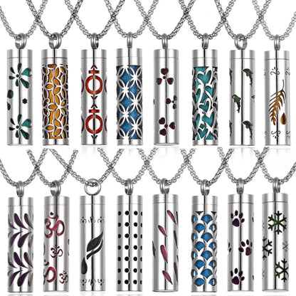 Aromatherapy Diffuser Necklace Lockets Pendant Trendy Jewelry