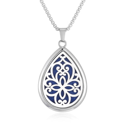 Waterdrop Aromatherapy Diffuser Pendant Necklace