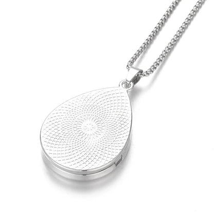 Waterdrop Aromatherapy Diffuser Pendant Necklace