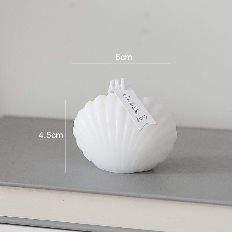 Decorative Seashell Candle