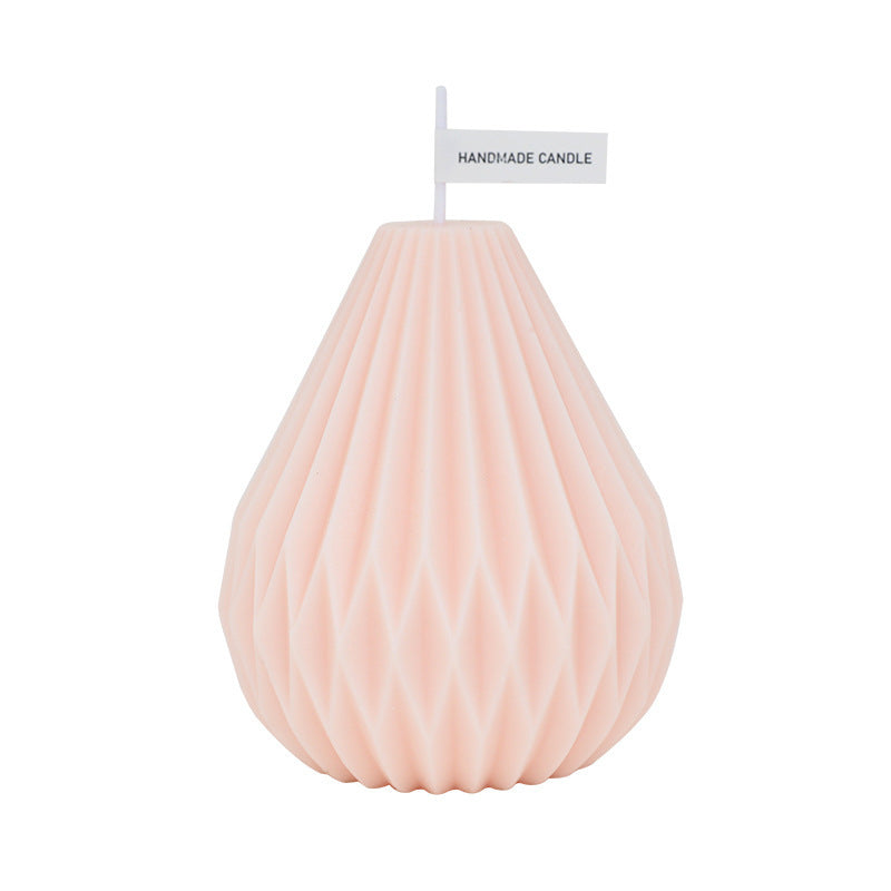 Nordic Style Geometric Candle