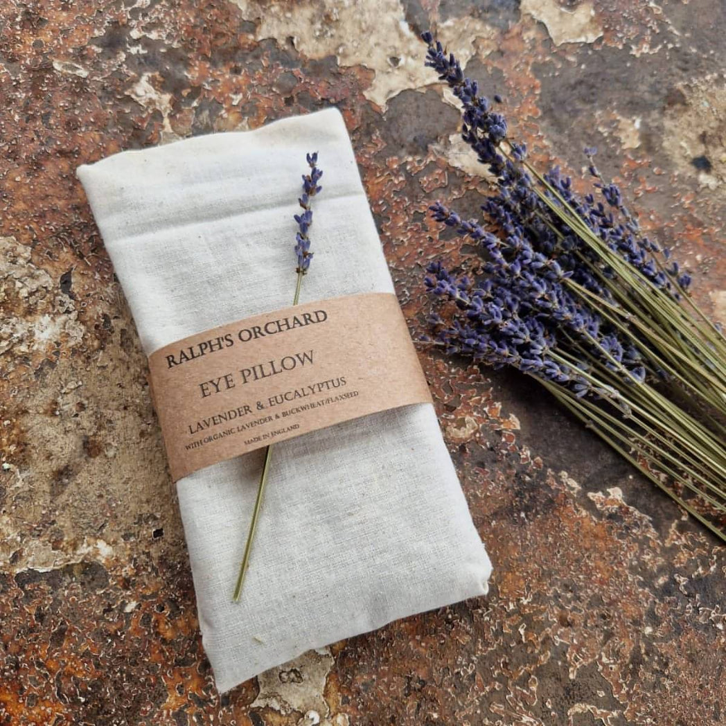 Lavender Eye Pillow – Aromatherapy for Sleep, Yoga & Headache Relief