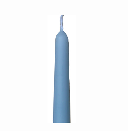 Ice Blue Taper Candles